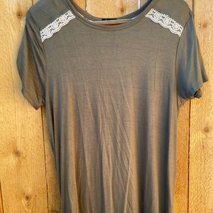 Justify Olive Green Top
